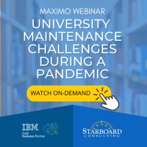 Webinar On Demand University Maintenance Challenges
