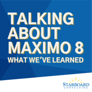 Talking About Maximo 8